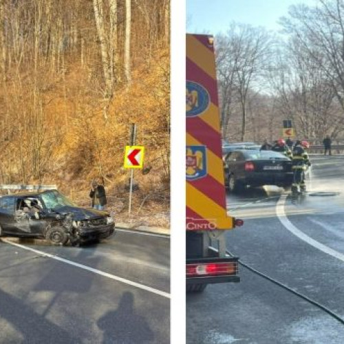 Restricții de trafic în Pasul Gutai din cauza unui accident rutier