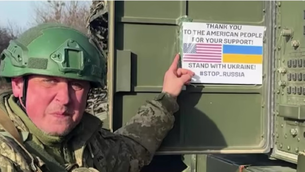 Militarii ucraineni își arată recunoștința față de ajutorul american