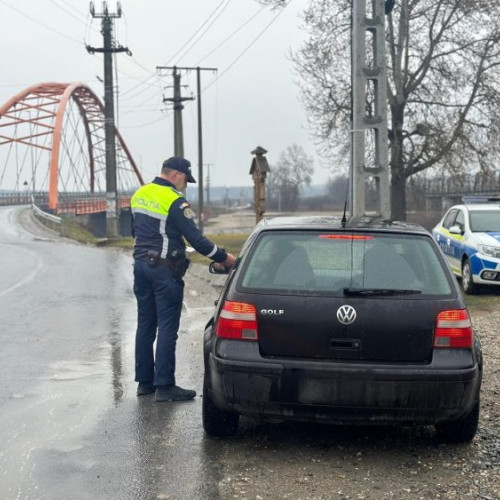 Acțiune a poliției pentru siguranța traficului în Ulmeni