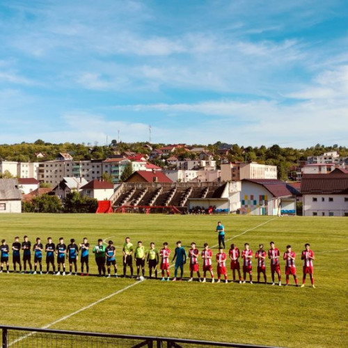 Stadionul din Baia Sprie a fost gazda meciului decisiv al Campionatului Județean U19