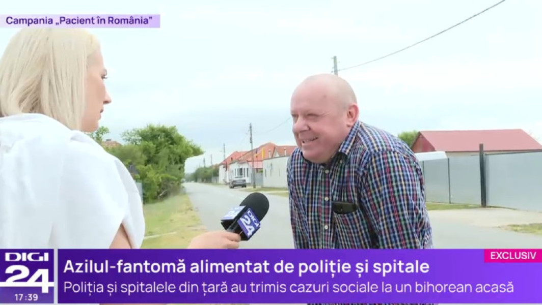 Exclusiv Pacient în România. Azilul ilegal binecuvântat de autorități timp de 20 de ani, alimentat de Poliție și spitale