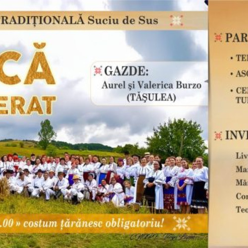 Tradițiile Renaștă în Maramureș: „Clacă de Secerat” la Suciu de Sus, pe 19 iulie