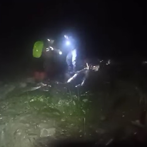 Două misiuni de salvare în Munții Maramureșului pentru recuperarea unor ucraineni aflați în dificultate