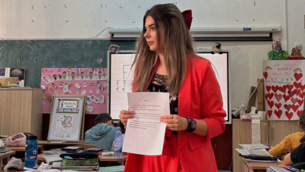 O învățătoare de 19 ani a obținut cea mai mare notă din București la Definitivat: „Am primit critici de la părinți. La început e greu”