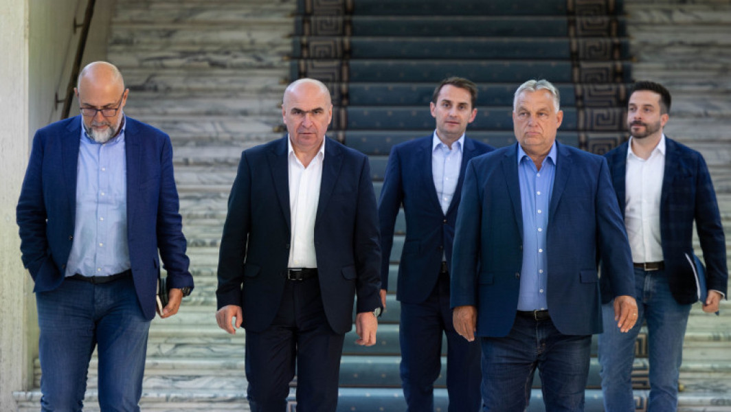 Ce au discutat Viktor Orban și Ilie Bolojan la Palatul Victoria. Kelemen Hunor: „Ilie Bolojan a zis «da»”