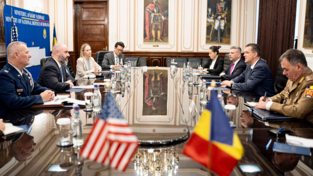 Ionuț Moșteanu, întâlnire cu reprezentanți ai Departamentului de Apărare al SUA. Care au fost subiectele abordate