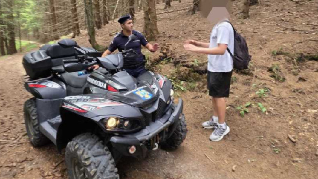 Un tânăr plecat în drumeţie către Vârful Postăvaru, alergat de urs. Cum a scăpat nevătămat