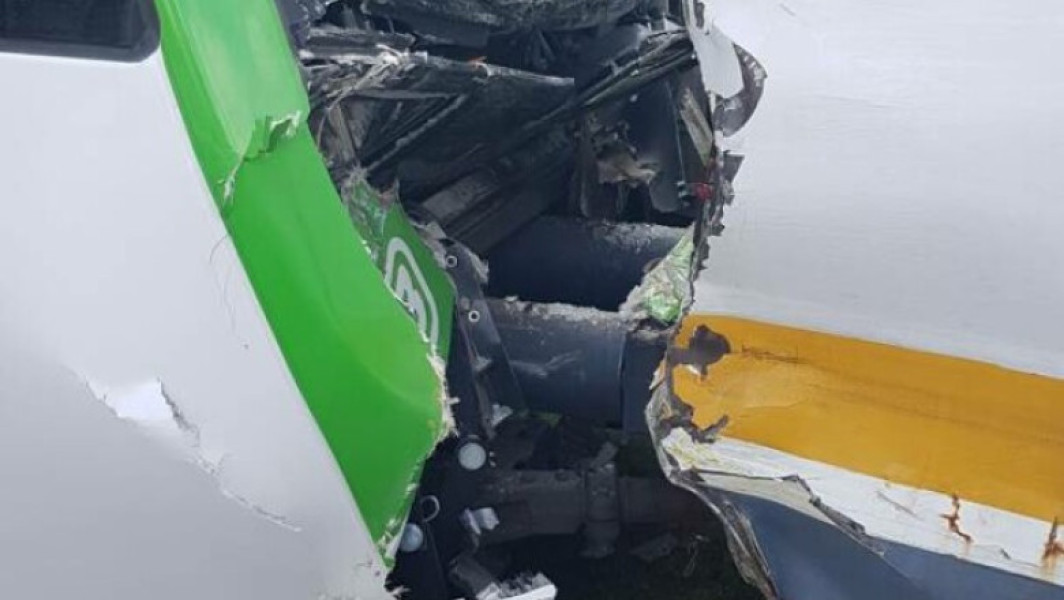 Video Accident în sectorul 4 al Capitalei: două tramvaie s-au ciocnit frontal, iar doi călători au fost răniți