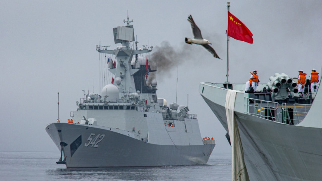 Foto „Joint Sea-2025”. China și Rusia au început exercițiile navale comune în Marea Japoniei