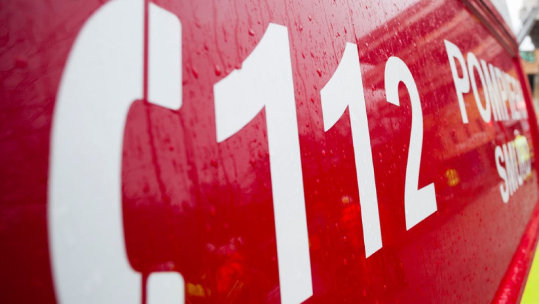Plan roșu de intervenție în județul Sibiu după un accident rutier produs pe DN1 între un microbuz și un autoturism