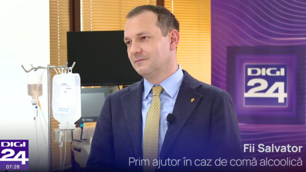 Fii salvator. Prim ajutor în caz de comă alcoolică