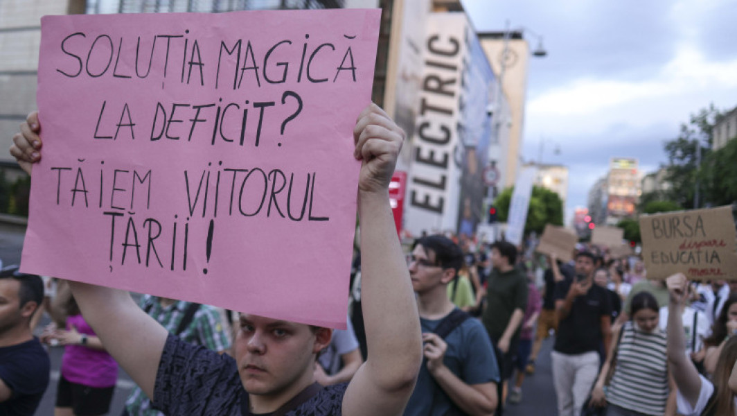 proteste ale studentilor din Romania continuă din cauza măsurilor de austeritate în educație
