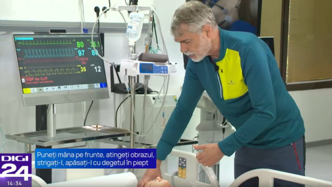 campanie "Fii salvator" lansată de digi24 pentru educația în acordarea primului ajutor