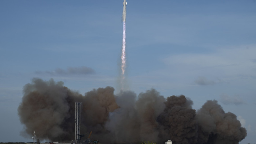 Starship, mega-racheta a lui Elon Musk, a efectuat cu succes un test important