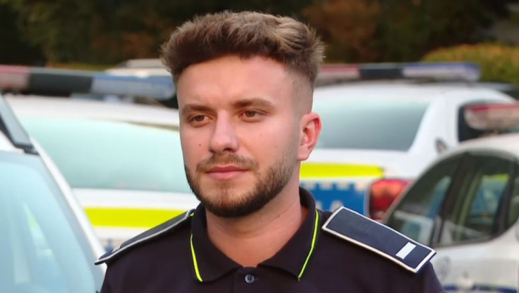 Un polițist din București povestește despre intervenția sa într-un incident unde un livrator asiatic a fost lovit