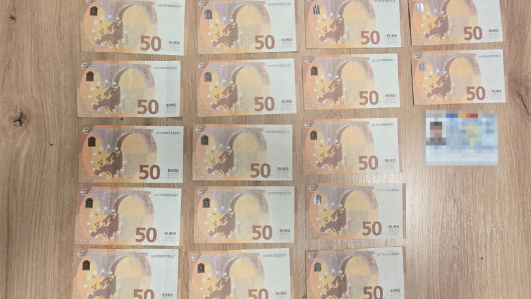 Un român, cercetat după ce a fost prins cu bancnote contrafăcute la Aeroportul Henri Coandă