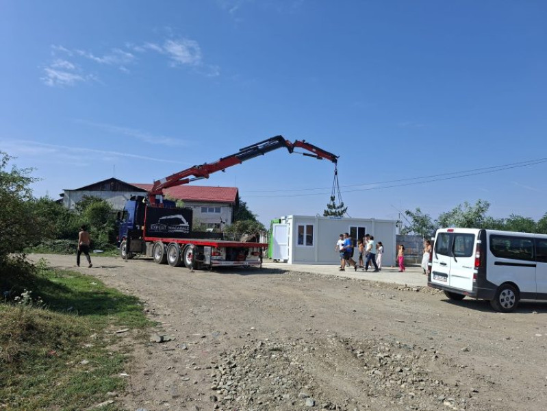 Un nou modul de triaj sprijină copiii din zona Pirita în Baia Mare