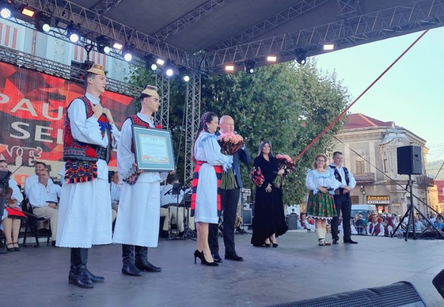 Paula Seling a primit titlul de Cetățean de Onoare al municipiului Baia Mare