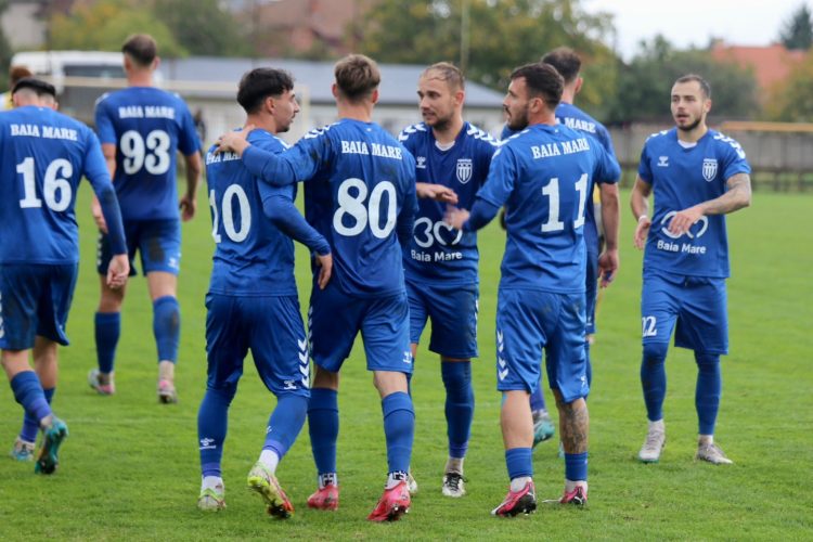 CS Minaur Baia Mare urcă pe primul loc după victoria cu Olimpia Satu Mare