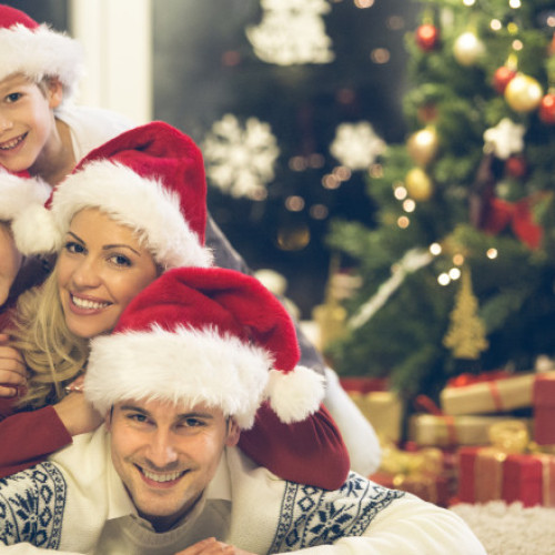 Clienții se retrag rapid pentru ședințele foto tematice de Crăciun în Timișoara