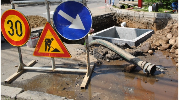 Întrerupere temporară a apei potabile pe două străzi din Baia Mare